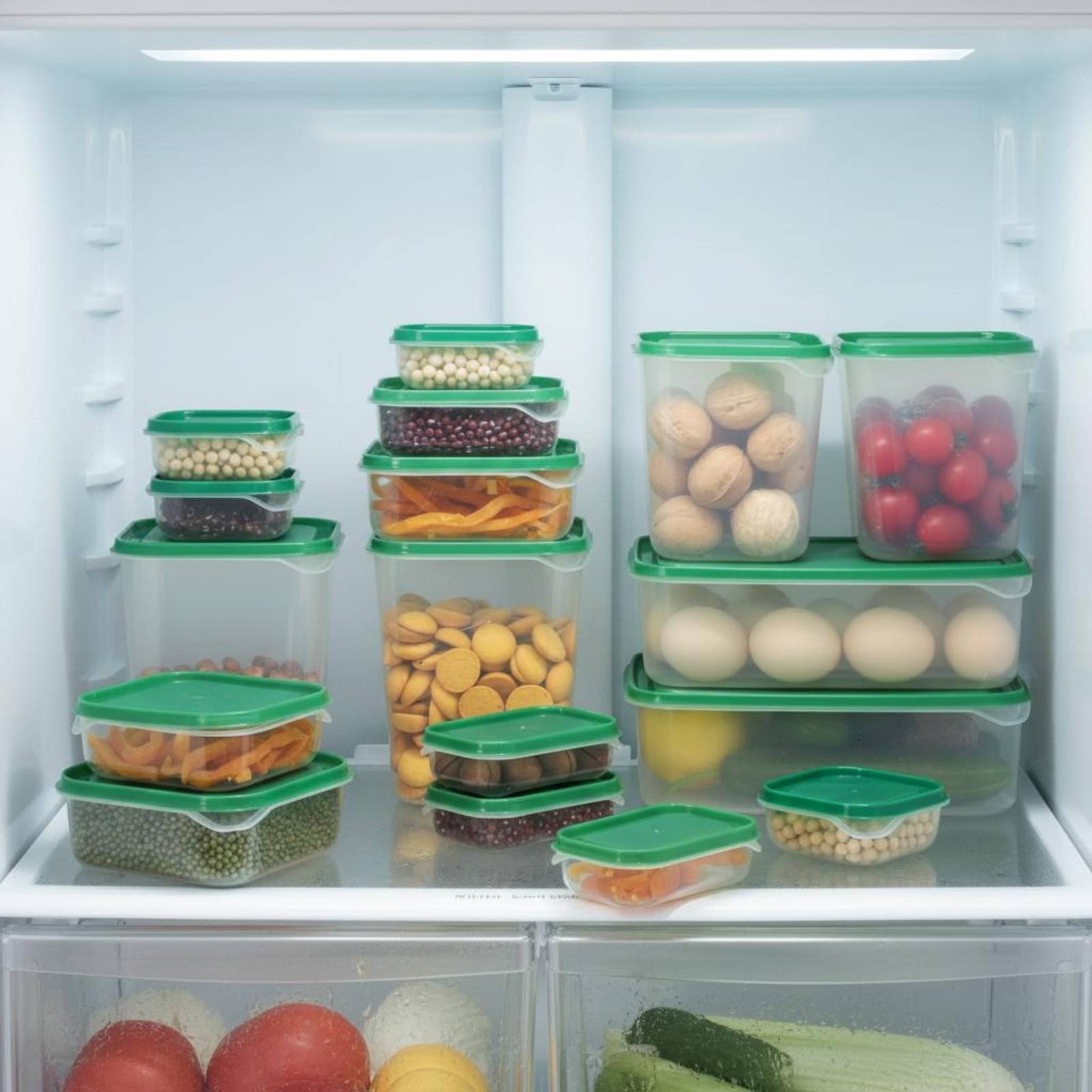Food Storage Airtight - مجموعة من 17 قطعة لتخزين الطعام