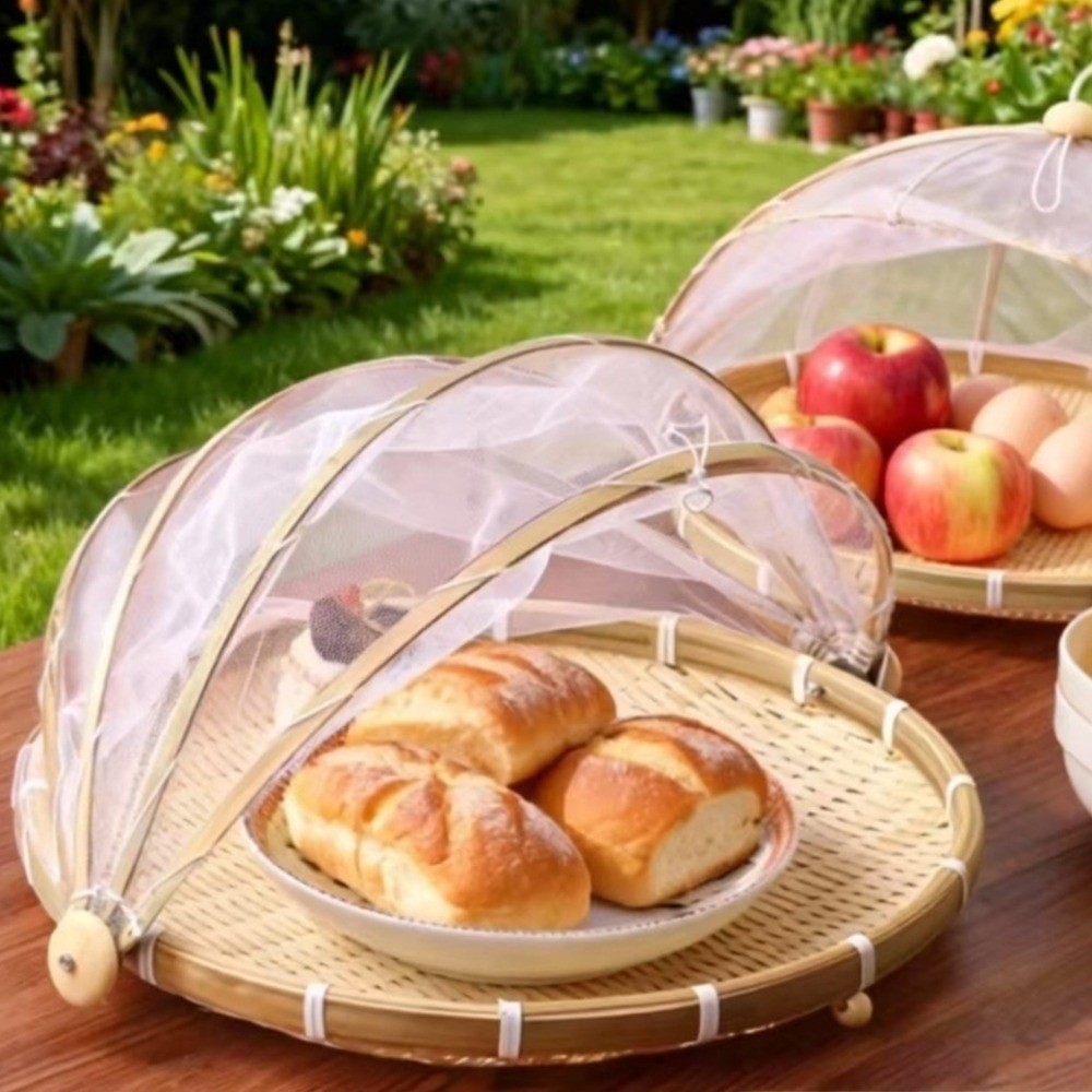 Food Storage Net - حاوية طعام مع شبكة مضادة للبعوض،