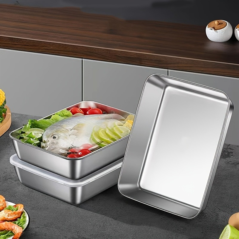 Food Storage Lunch Box - 3/6 قطع من أوعية تخزين الطعام