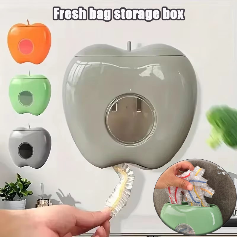 Food Storage Plastic Bag - صندوق تخزين شفاف مقاوم للغبار لأكياس