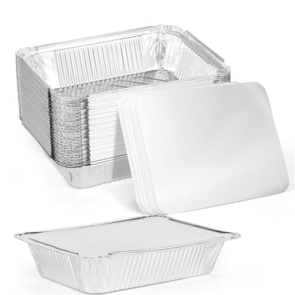 Food Storage Safety - 10 قطعة جديد مع الأغطية الألومنيوم