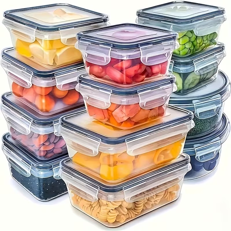Food Storage Ideas - حاويات تخزين طعام شفافة من 4