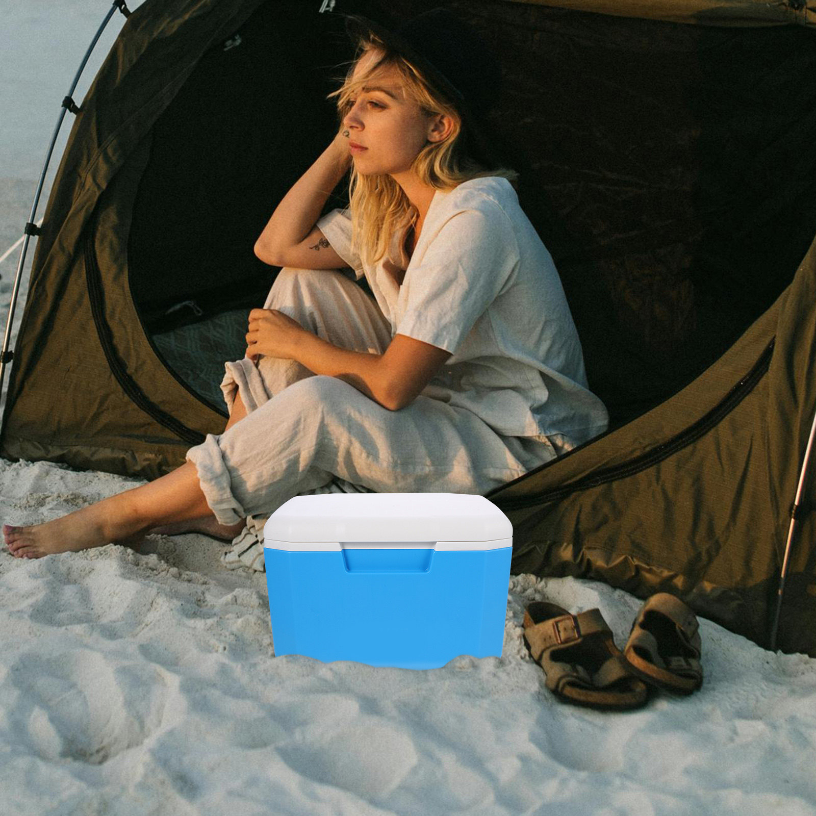 Food Storage Box Large - صندوق عازل كبير السعة للاستخدام الخارجي