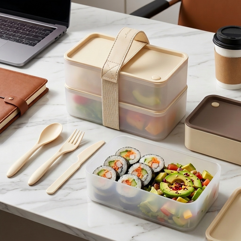 Food Storage Safety - حاوية طعام بلاستيكية محمولة قابلة لإعادة