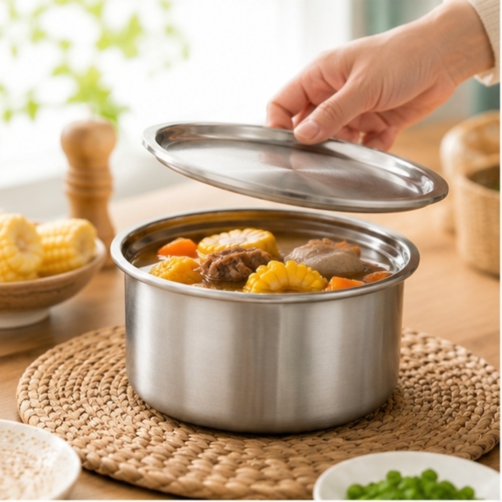 Food Storage Ideas - وعاء رامكن من الستانلس ستيل 304