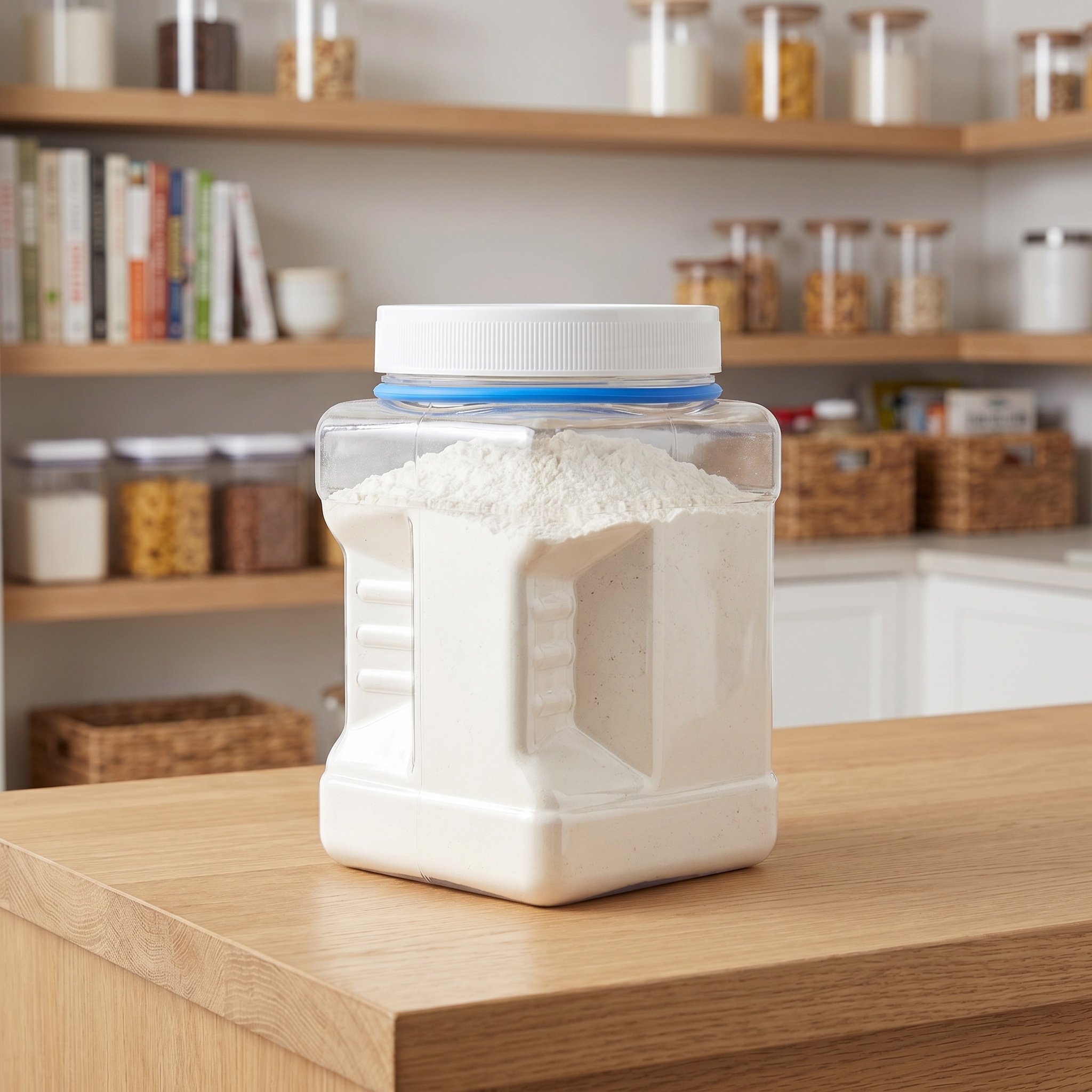 Food Storage Airtight - 6 قطع من أوعية التخزين الشفافة