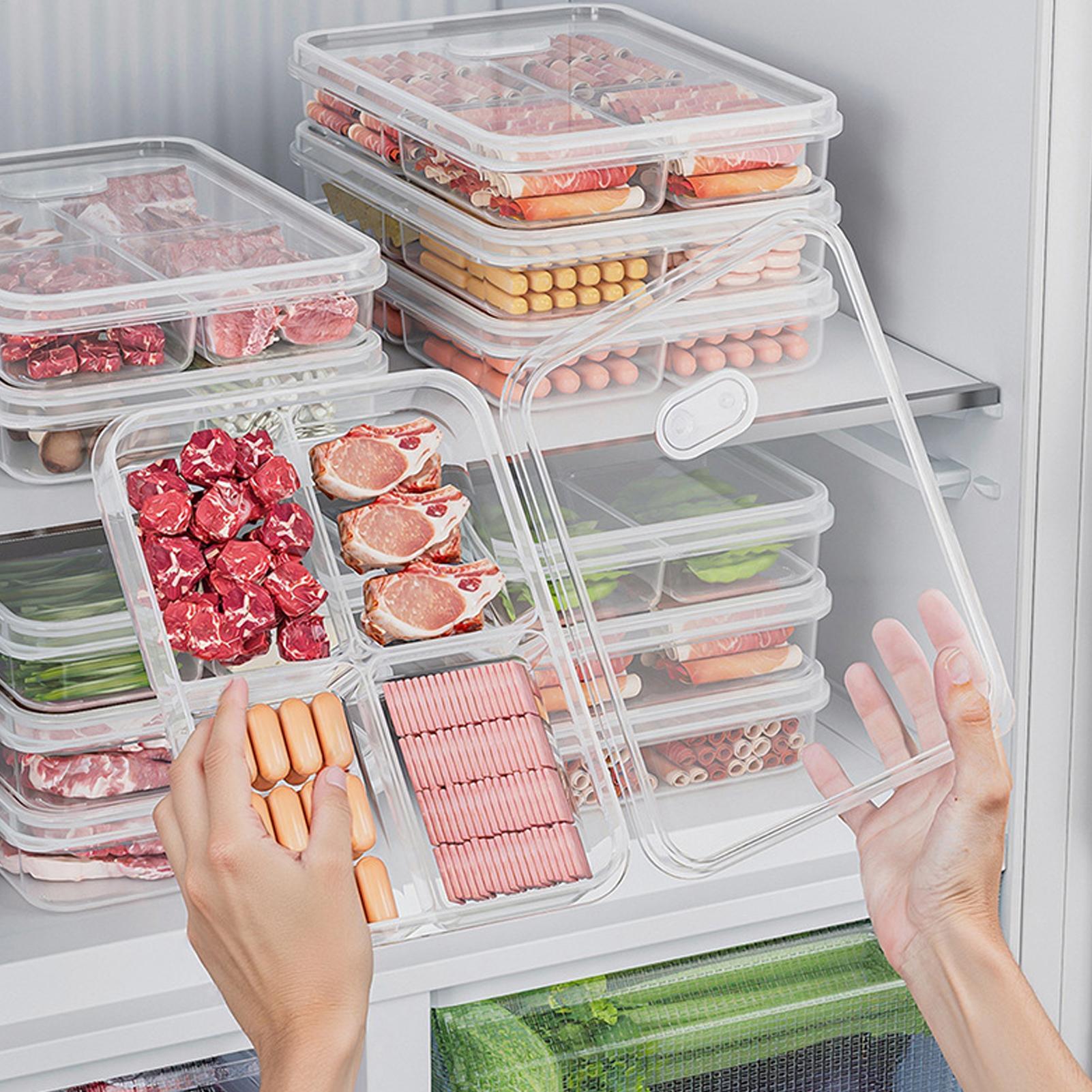 Food Storage Ideas - صندوق تخزين للثلاجة، علبة حفظ اللحوم