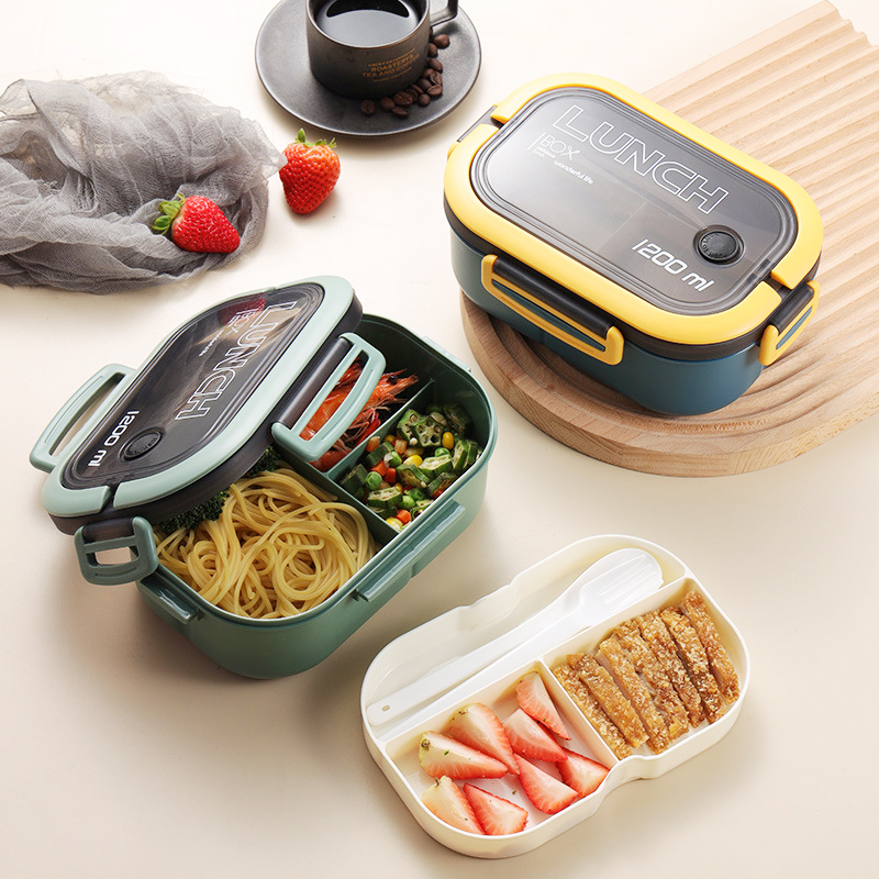 Food Storage Vault - حجرة مفردة مزدوجة الطبقة محمولة صندوق