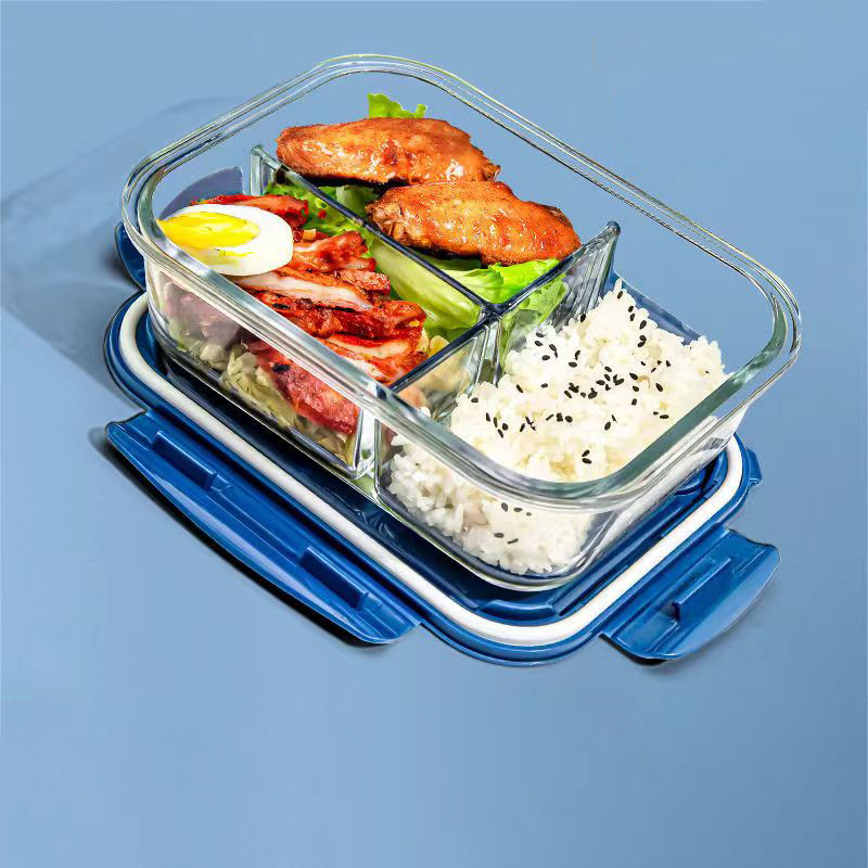 Food Storage Vault - نمط جديد صندوق الغداء الزجاج 1050