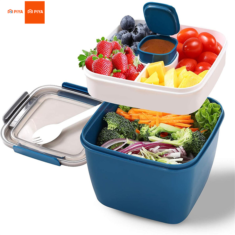 المحمولة سلطة الغداء الحاويات  - مراجعة Food Storage Vault وسعره