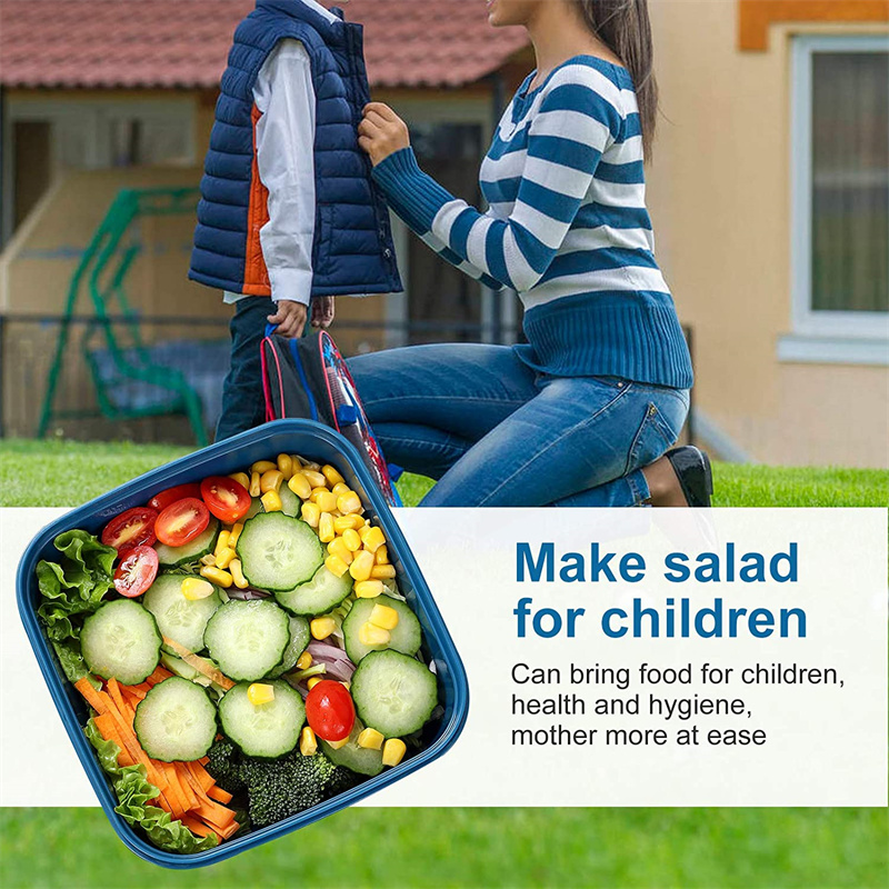 المحمولة سلطة الغداء الحاويات  - مراجعة Food Storage Vault وسعره