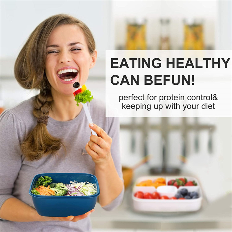 المحمولة سلطة الغداء الحاويات  - مراجعة Food Storage Vault وسعره