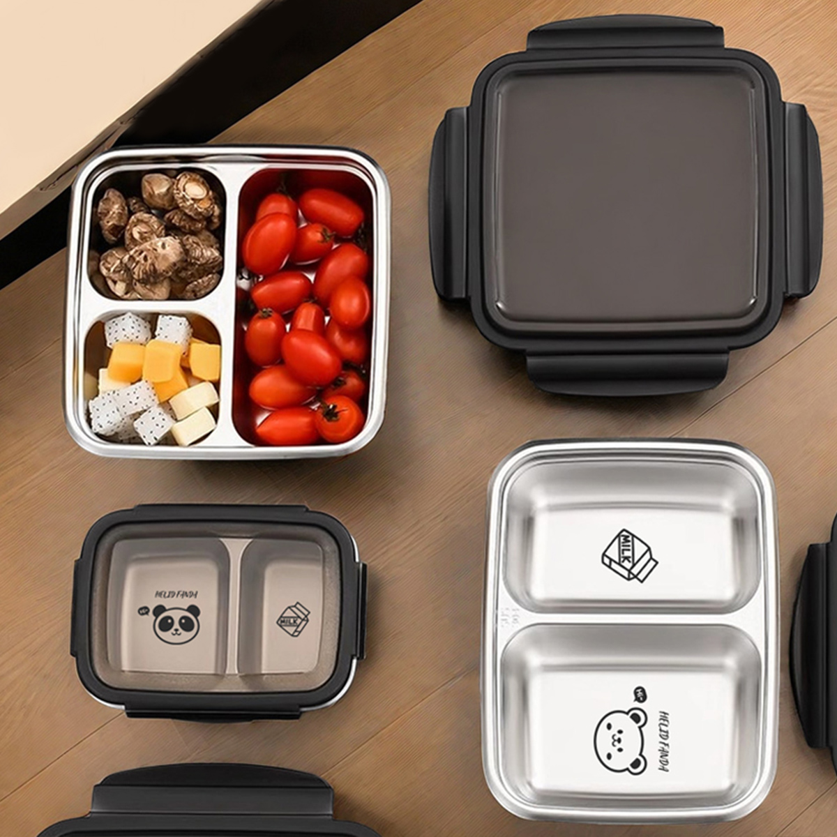WORTHBUY 2/3 شبكات 304 صندوق غ - مراجعة Food Storage Box Large وسعره