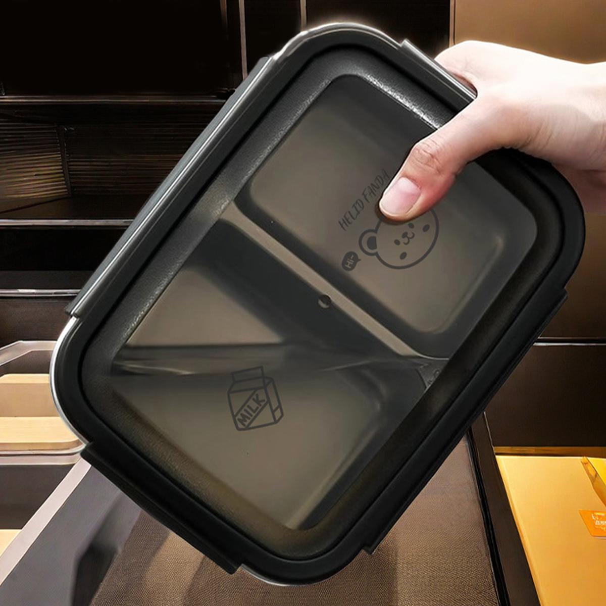 WORTHBUY 2/3 شبكات 304 صندوق غ - مراجعة Food Storage Box Large وسعره