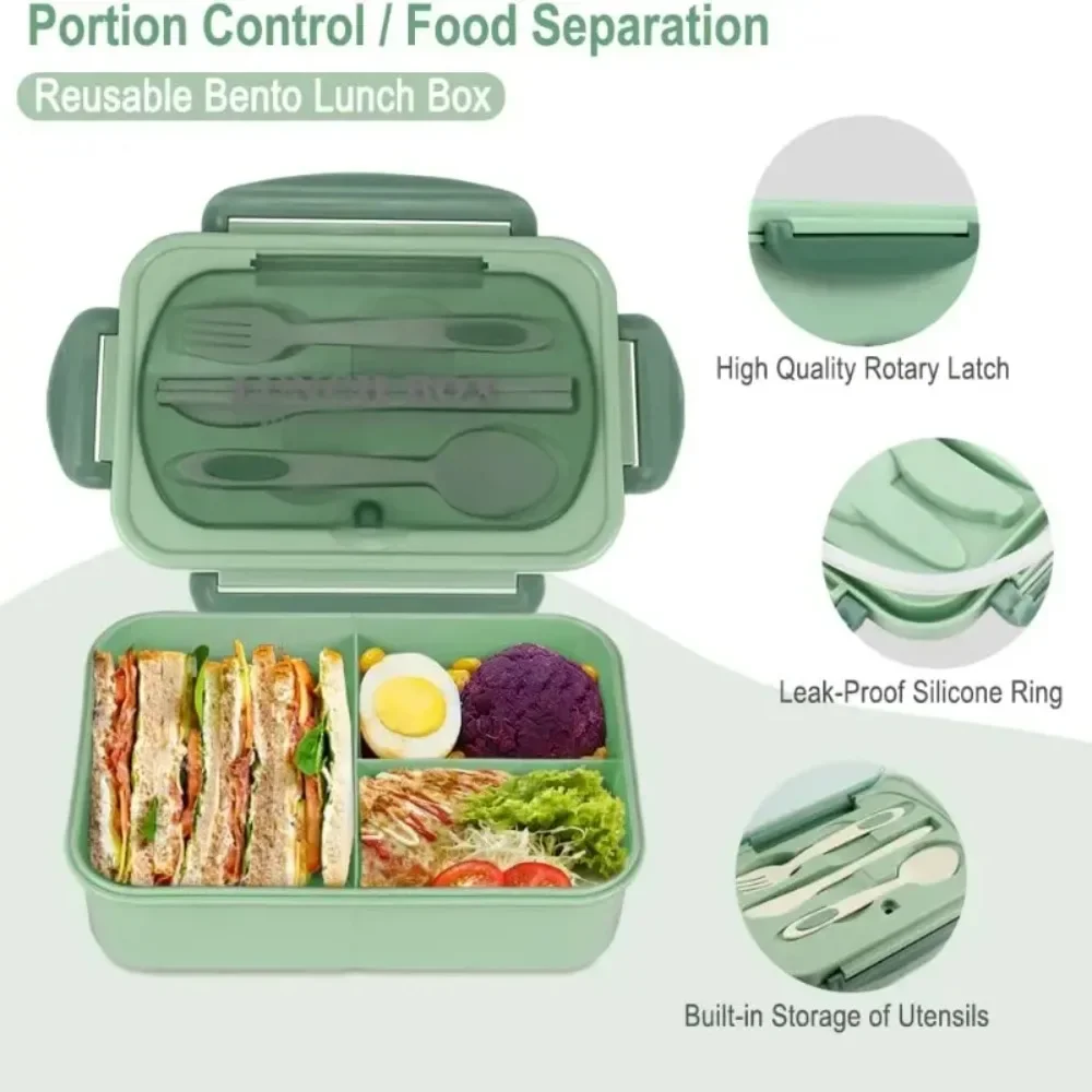 صندوق غداء بنتو سعة 1200 مل لل - مراجعة Food Storage Safety وسعره