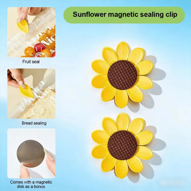 مشابك مغناطيسية 2 في 1 للثلاجة - مراجعة Food Storage Plastic Bag وسعره
