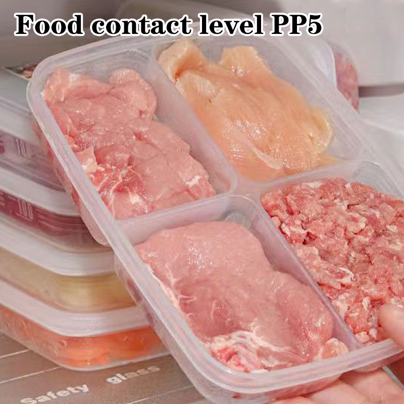 صندوق تخزين شفاف للثلاجة بسعة  - مراجعة Food Storage Box Large وسعره