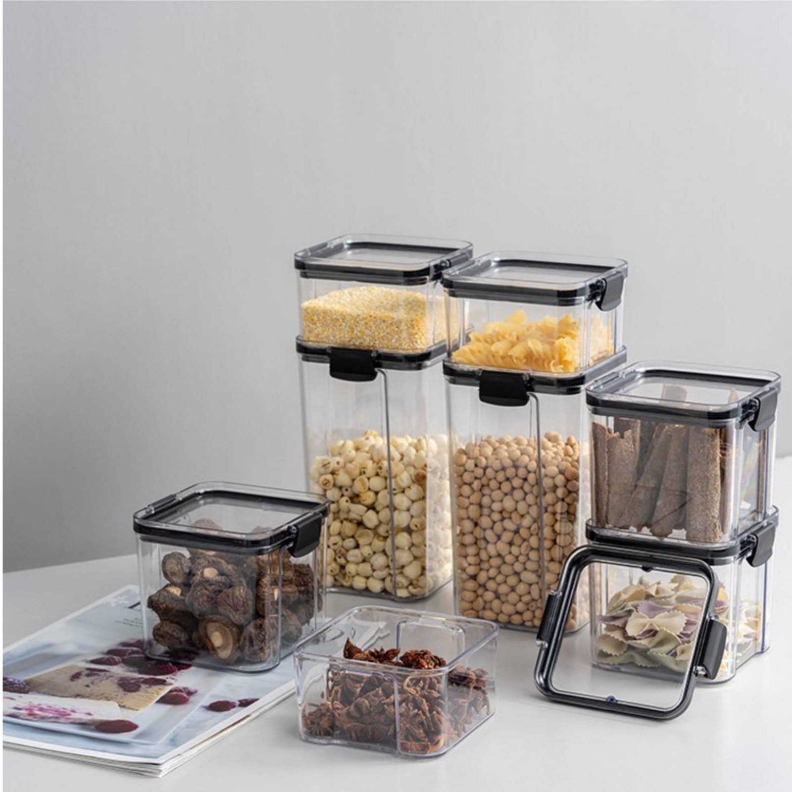 حاوية تخزين طعام محكمة الإغلاق - مراجعة Food Storage Airtight وسعره