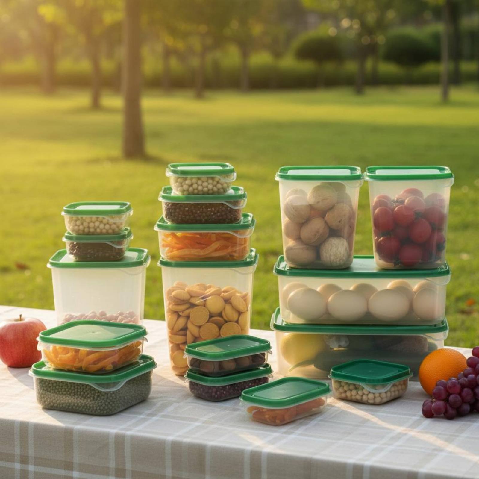 مجموعة من 17 قطعة لتخزين الطعا - مراجعة Food Storage Airtight وسعره