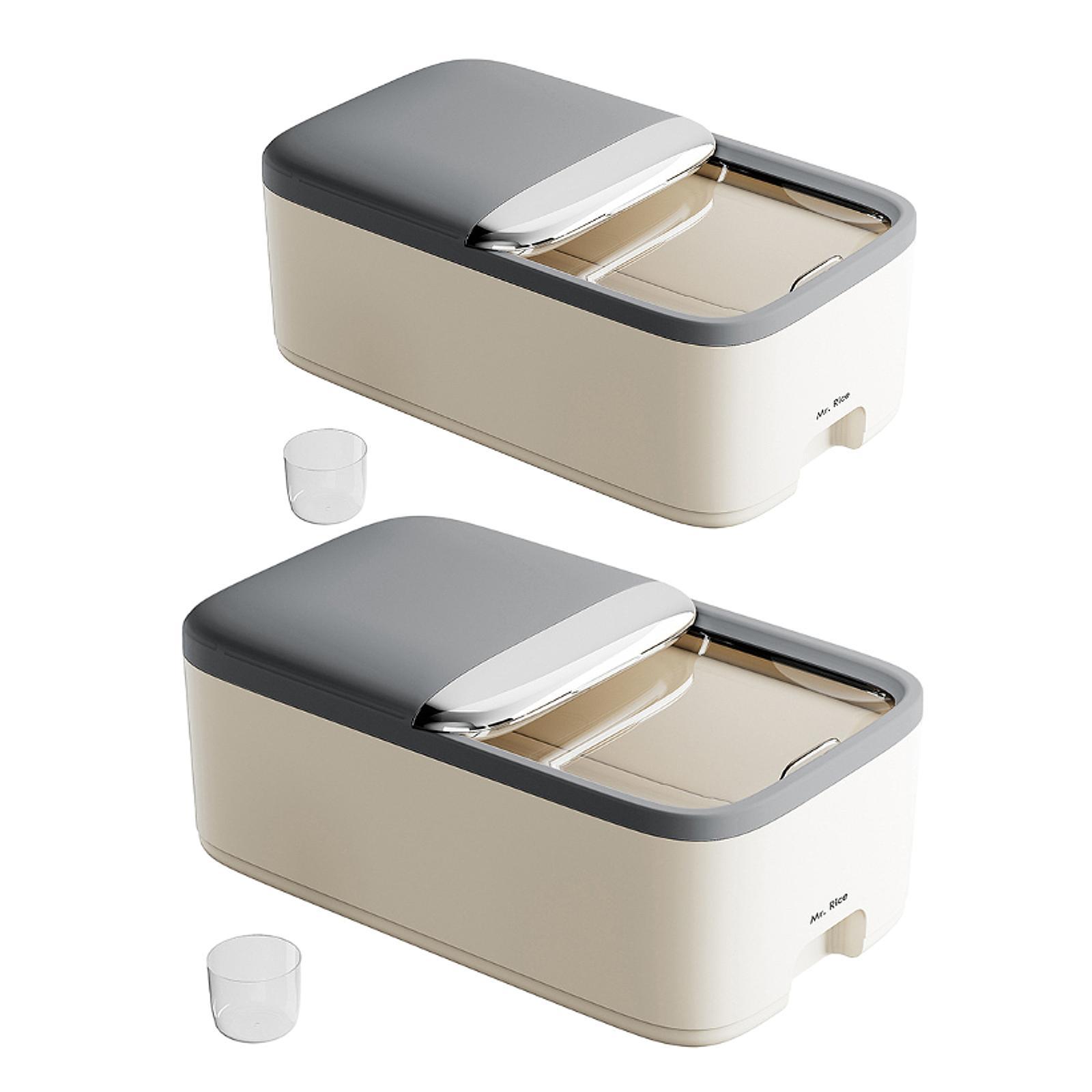 صندوق تخزين الحبوب والأرز وطعا - مراجعة Food Storage Box Large وسعره