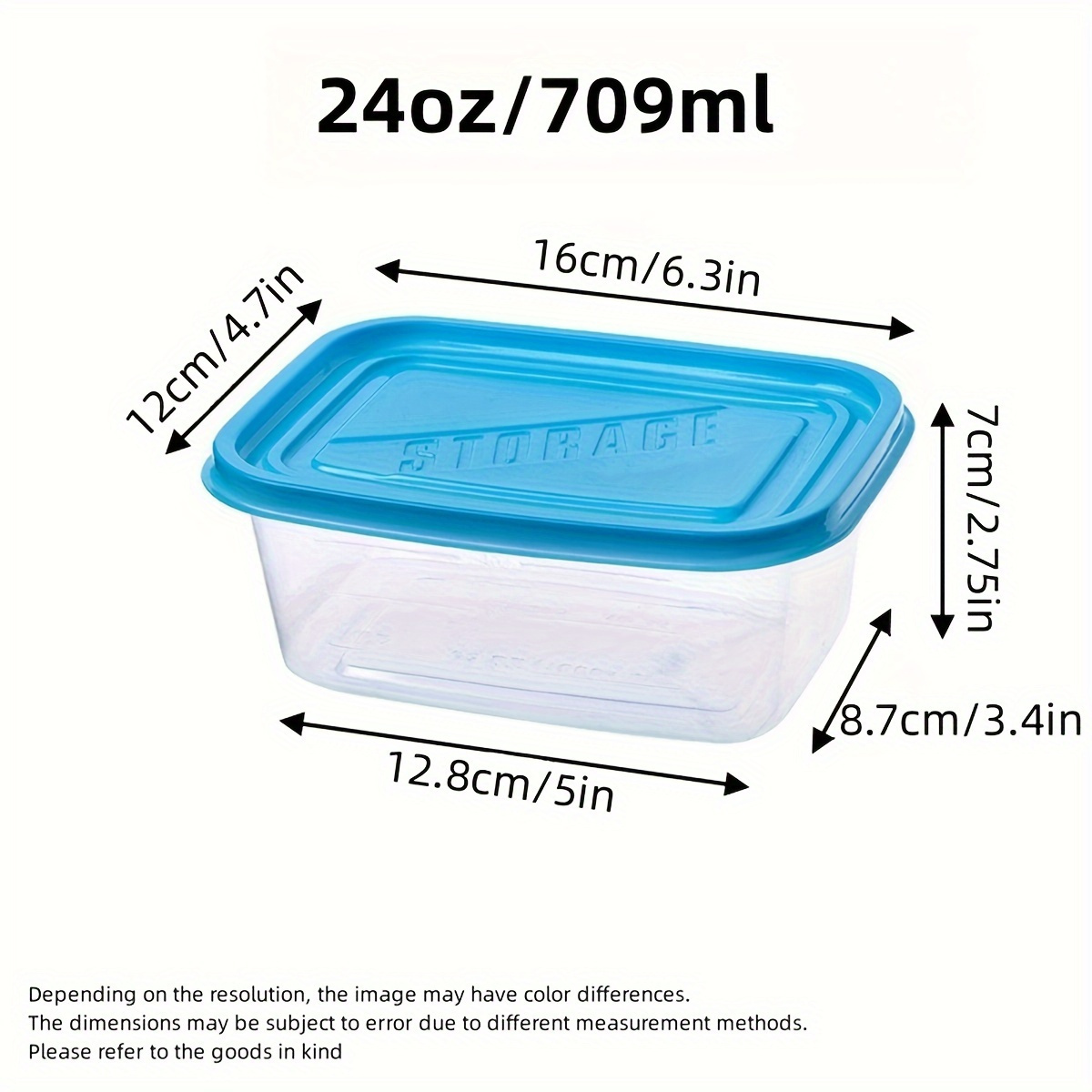مجموعة من 6 حاويات بلاستيكية ش - مراجعة Food Storage Ideas وسعره