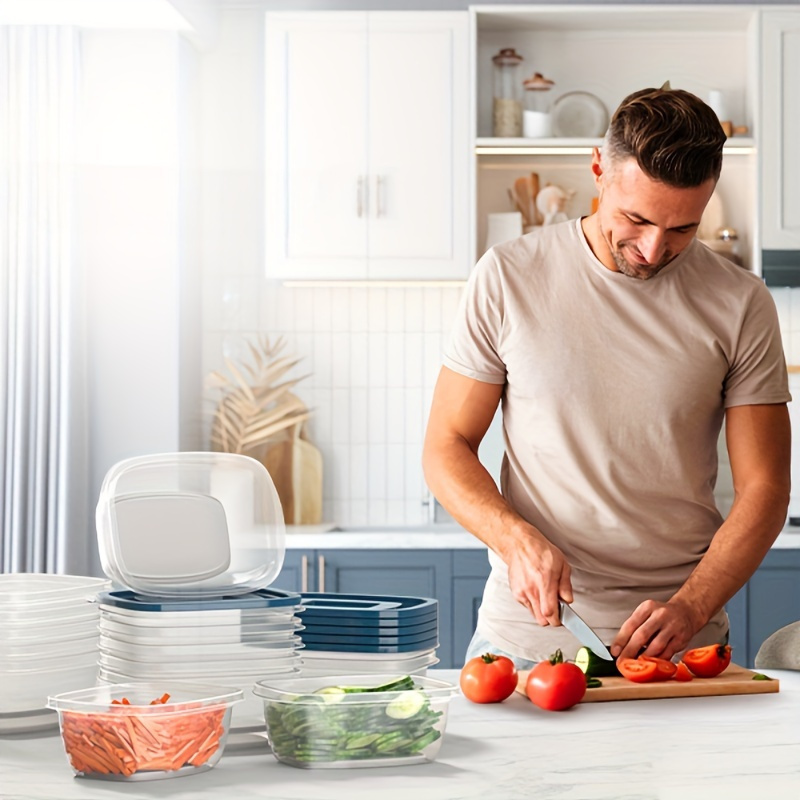 مجموعة من 6 حاويات بلاستيكية ش - مراجعة Food Storage Ideas وسعره