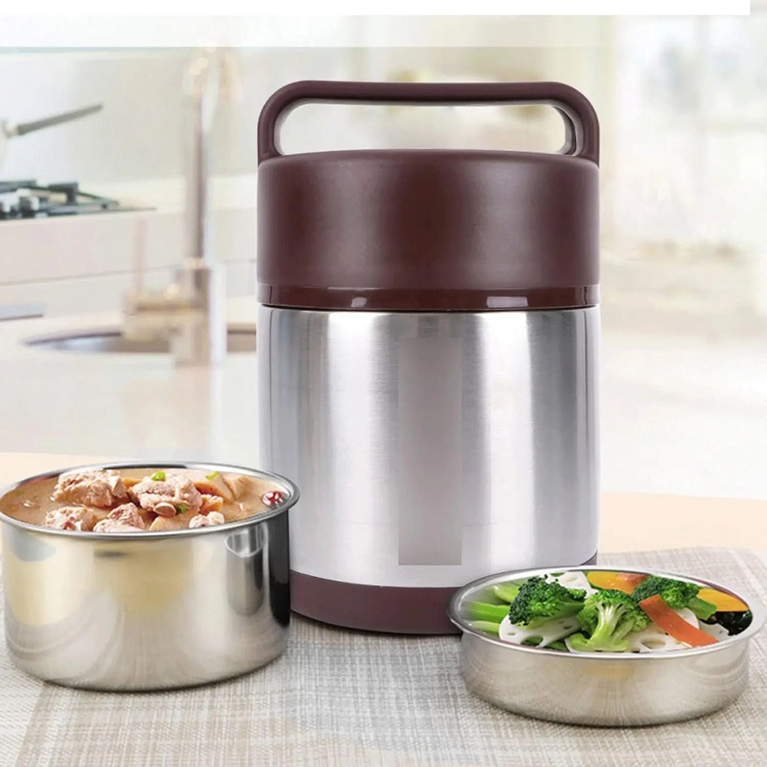 علبة غداء بنتو للبالغين، علبة  - مراجعة Food Storage Lunch Box وسعره