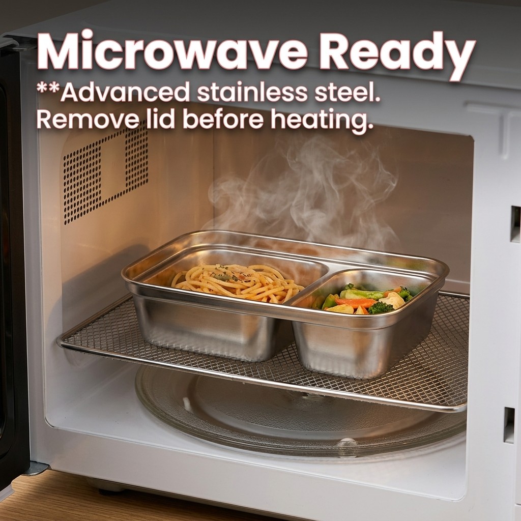 صندوق غداء آمن للميكروويف من ا - مراجعة Food Storage Safety وسعره