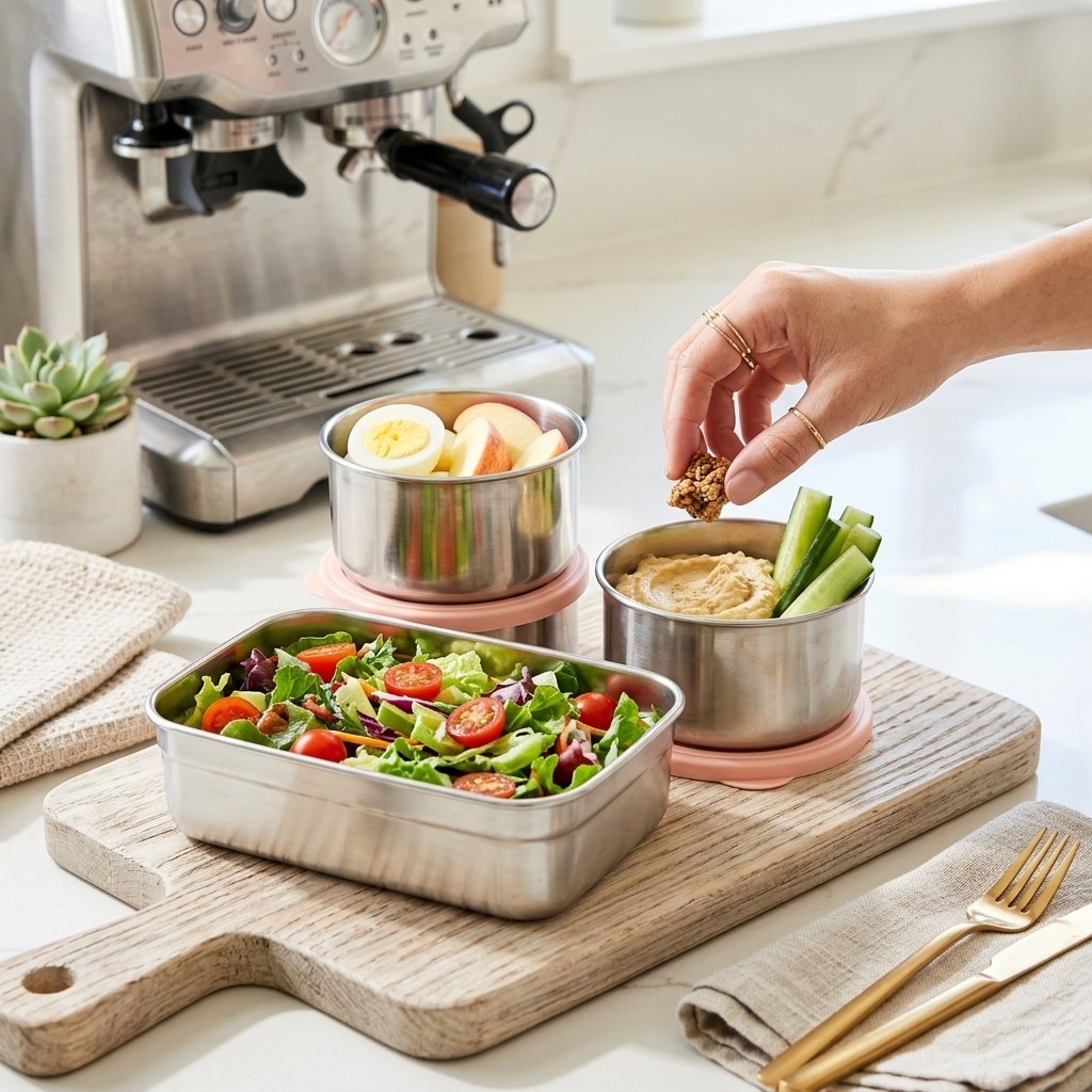 صندوق غداء آمن للميكروويف من ا - مراجعة Food Storage Safety وسعره