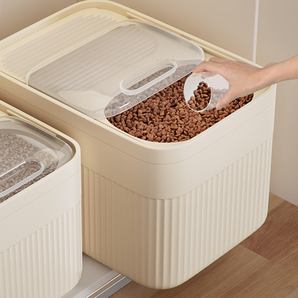حاوية تخزين طعام الكلاب 5/10/1 - مراجعة Food Storage Box Large وسعره