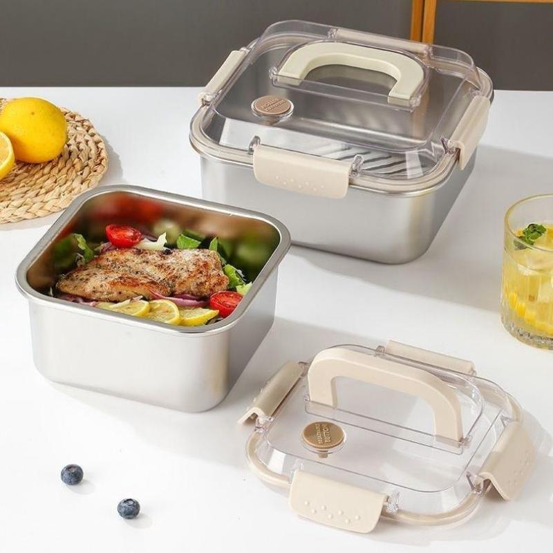 حاوية طعام محمولة كبيرة السعة  - مراجعة Food Storage Box Large وسعره