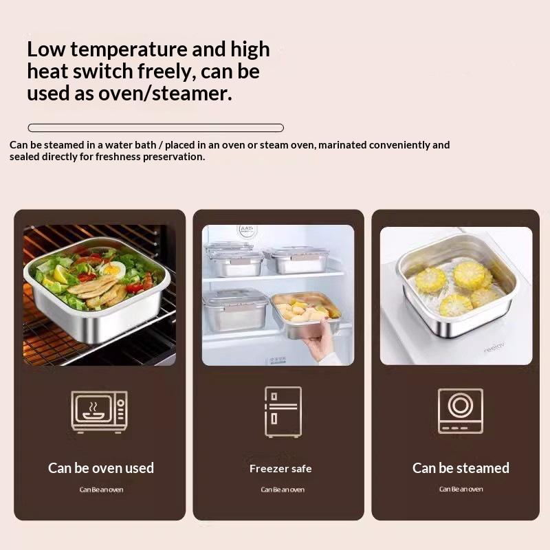 حاوية طعام محمولة كبيرة السعة  - مراجعة Food Storage Box Large وسعره