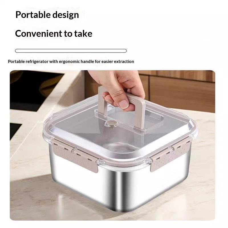 حاوية طعام محمولة كبيرة السعة  - مراجعة Food Storage Box Large وسعره