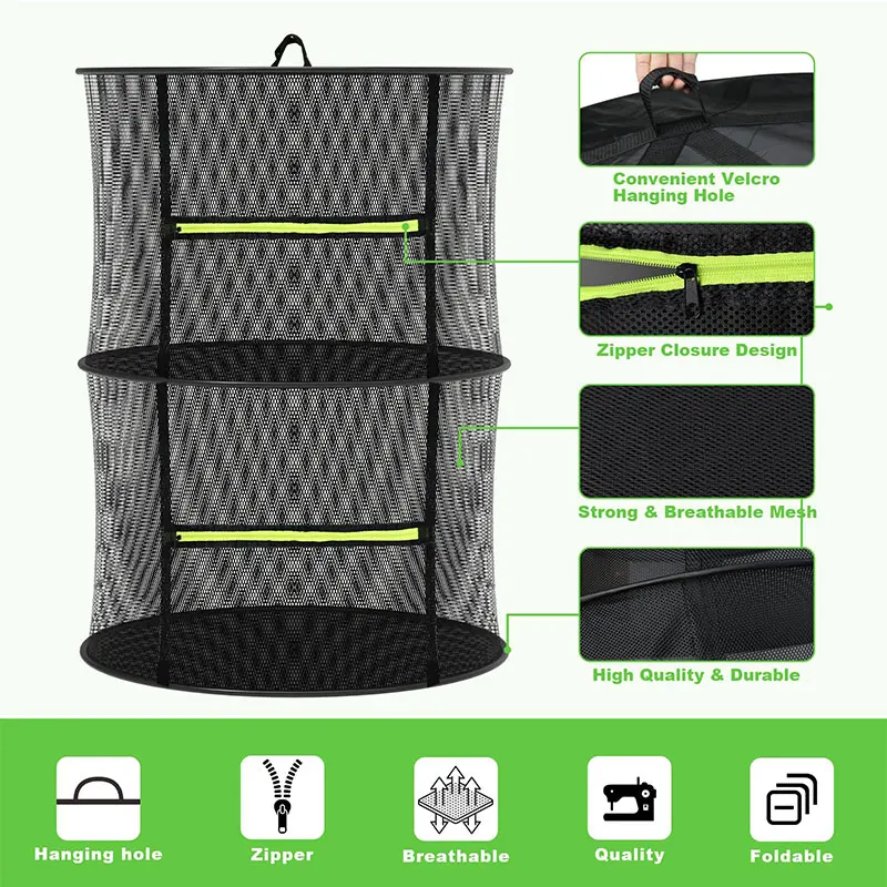 شبكة تجفيف الطعام متينة للأعشا - مراجعة Food Storage Net وسعره