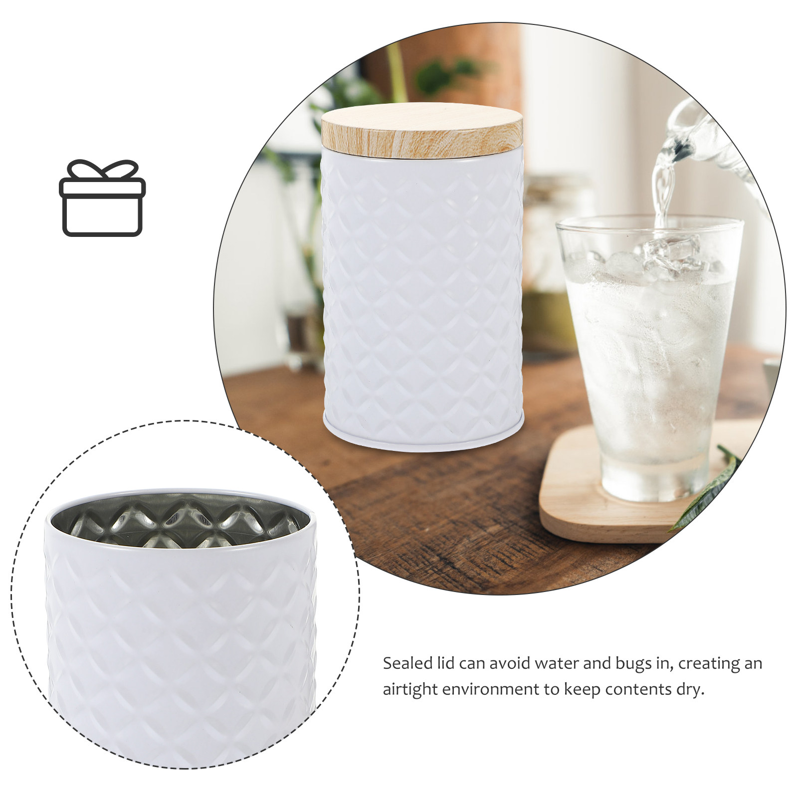 علبتان تخزين من الصفيح الغذائي - مراجعة Food Storage Airtight وسعره