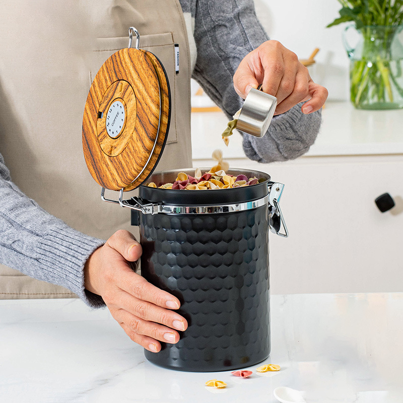 المطبخ الفولاذ المقاوم للصدأ ع - مراجعة Food Storage Airtight وسعره
