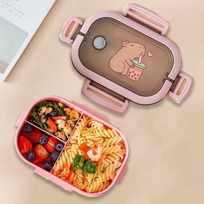 كابيبارا بينتو علب الاغذية أني - مراجعة Food Storage Lunch Box وسعره