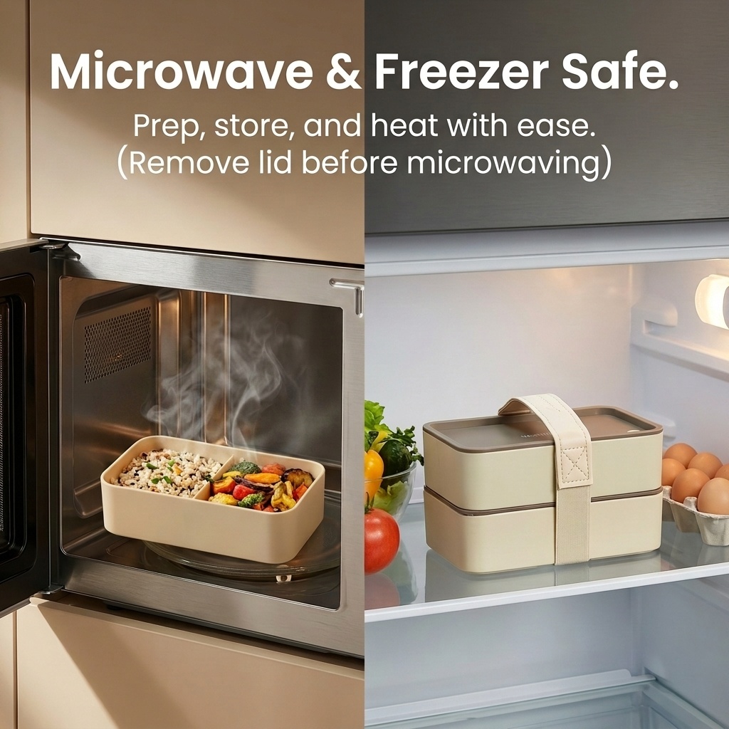 حاوية طعام بلاستيكية محمولة قا - مراجعة Food Storage Safety وسعره