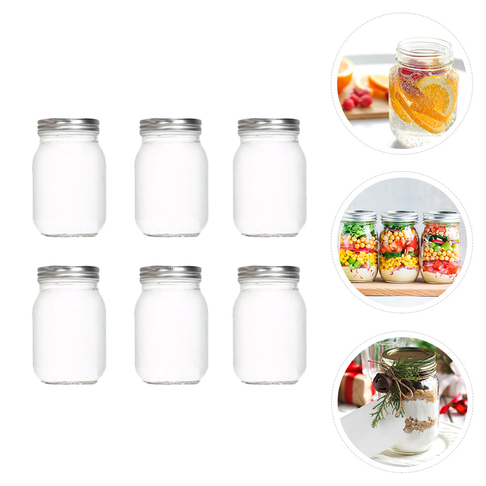 6 قطع من الأوعية الزجاجية الشف - مراجعة Food Storage Airtight وسعره
