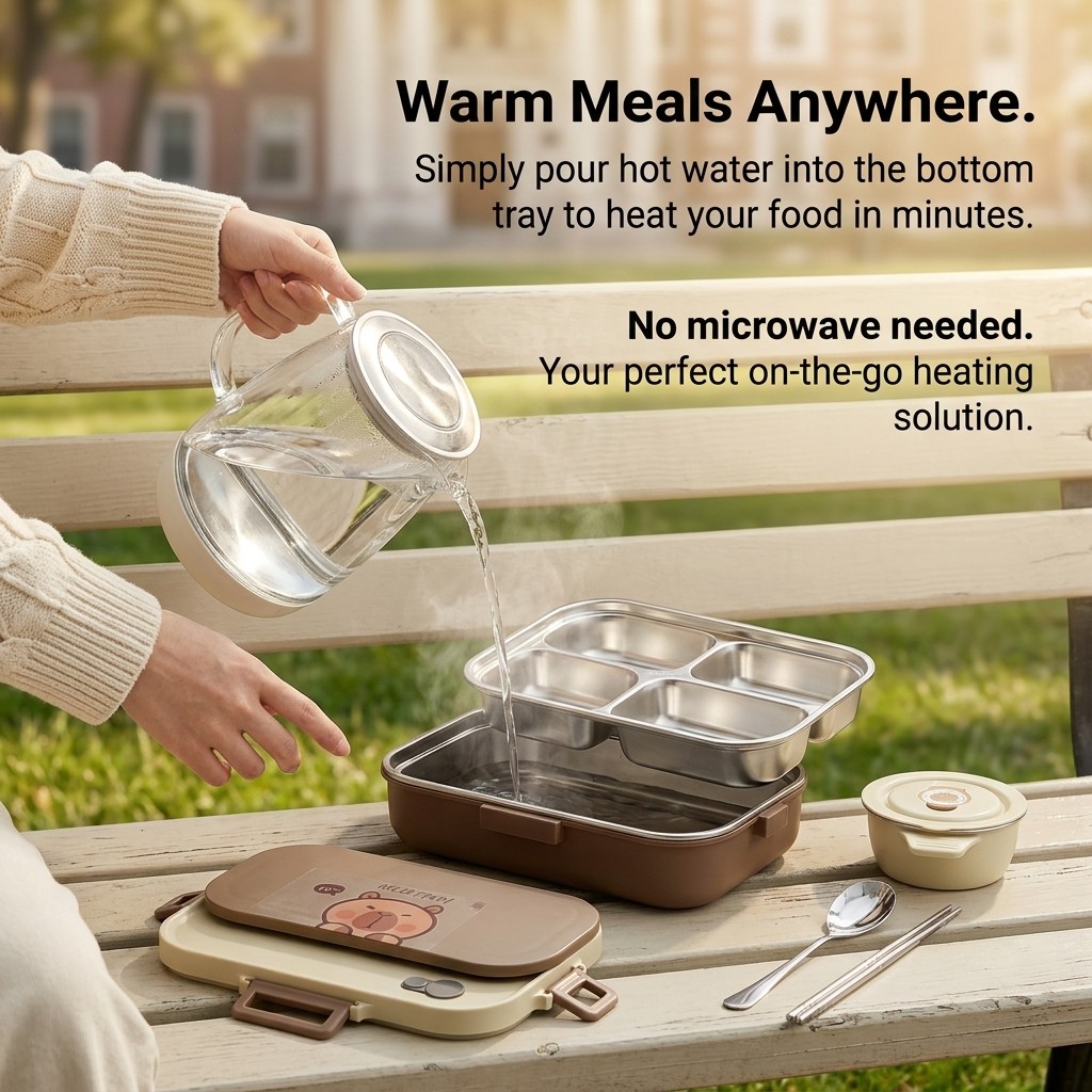 طقم صندوق غداء بينتو من الفولا - مراجعة Food Storage Vault وسعره