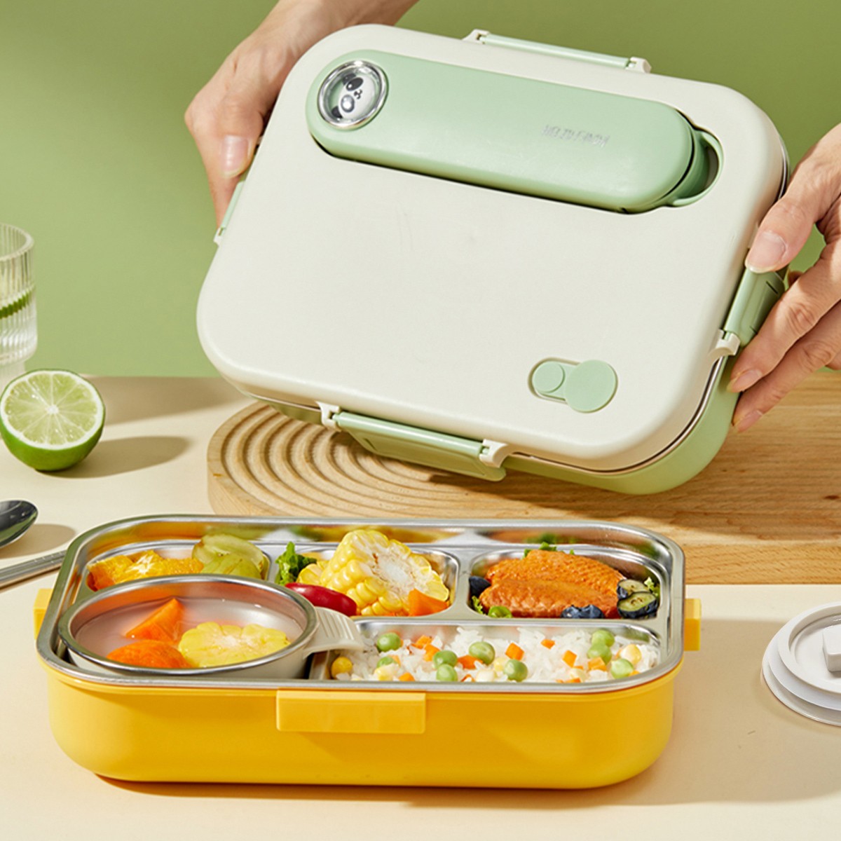 صندوق غداء محمول محكم الإغلاق  - مراجعة Food Storage Safety وسعره