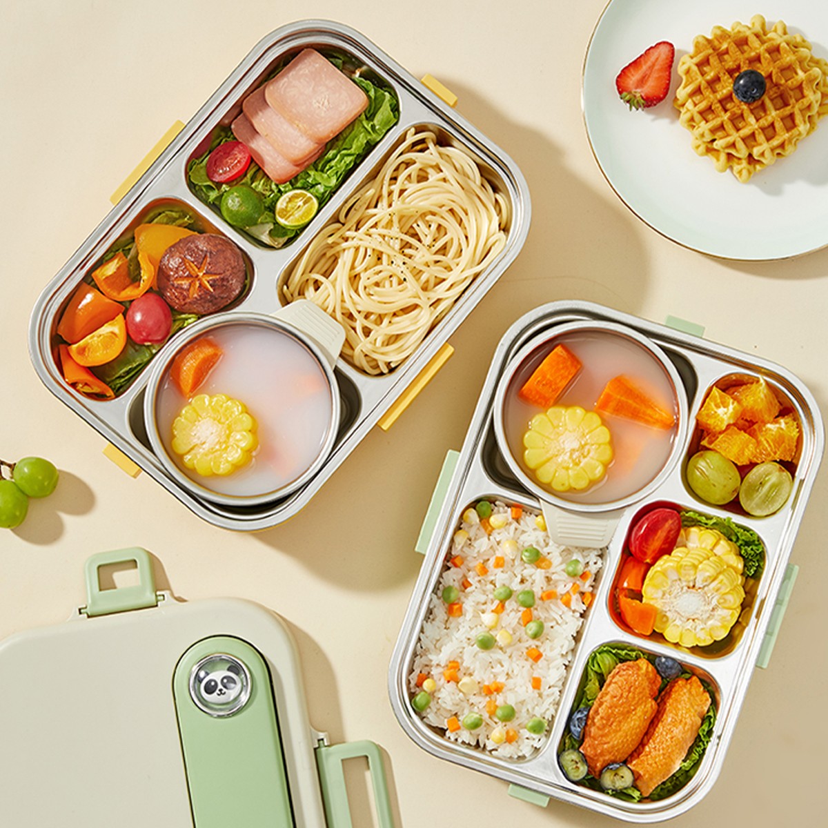 صندوق غداء محمول محكم الإغلاق  - مراجعة Food Storage Safety وسعره