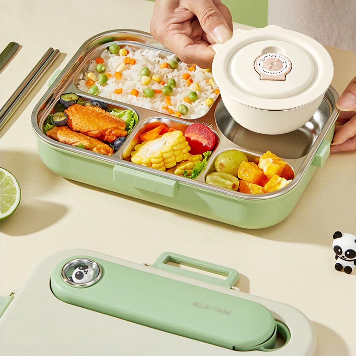 صندوق غداء محمول محكم الإغلاق  - مراجعة Food Storage Safety وسعره