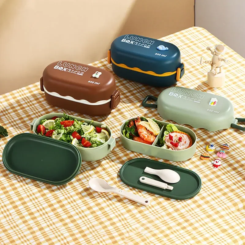 صندوق غداء بلاستيكي مزدوج الطب - مراجعة Food Storage Vault وسعره