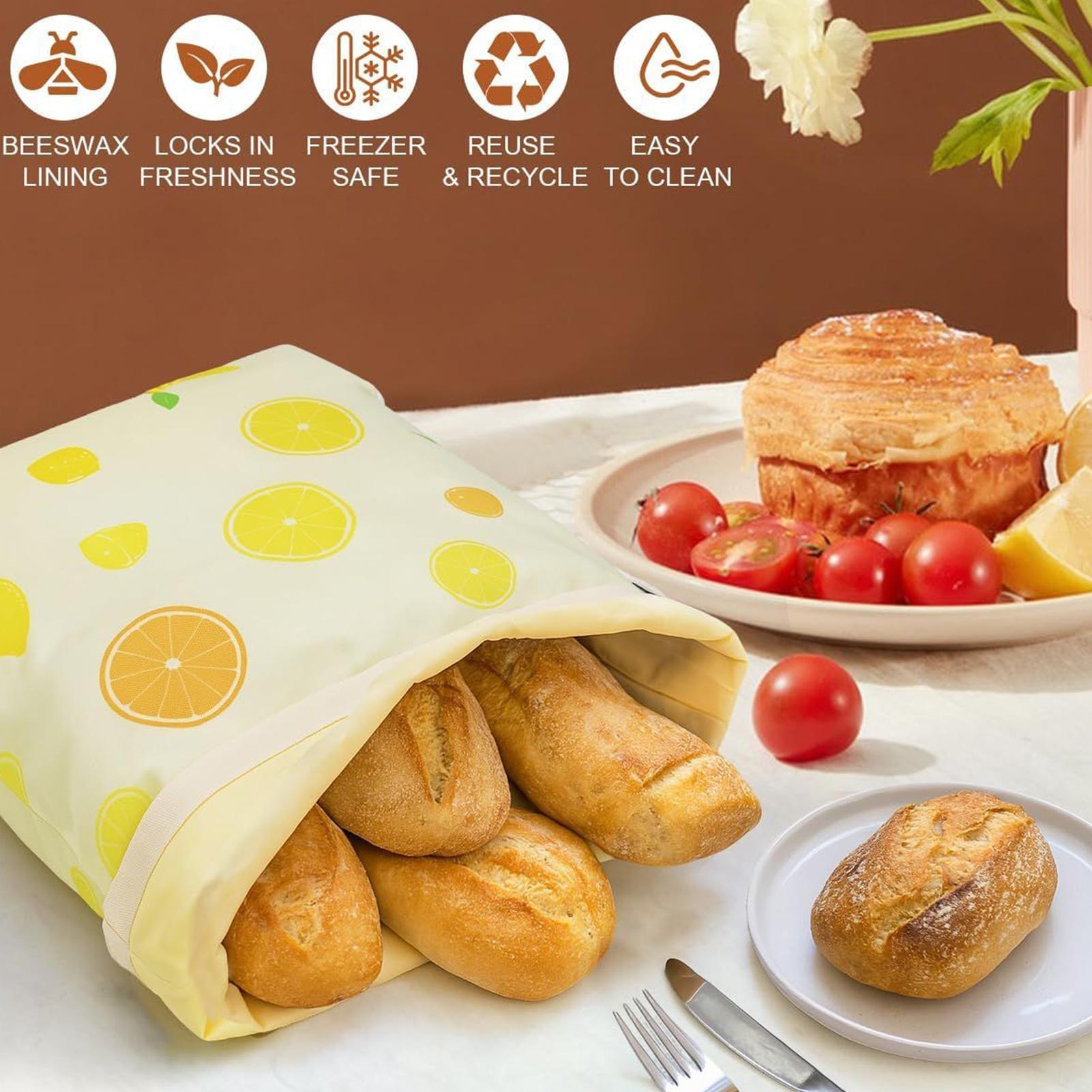 أكياس الخبز القابلة لإعادة الا - مراجعة Food Storage Plastic Bag وسعره