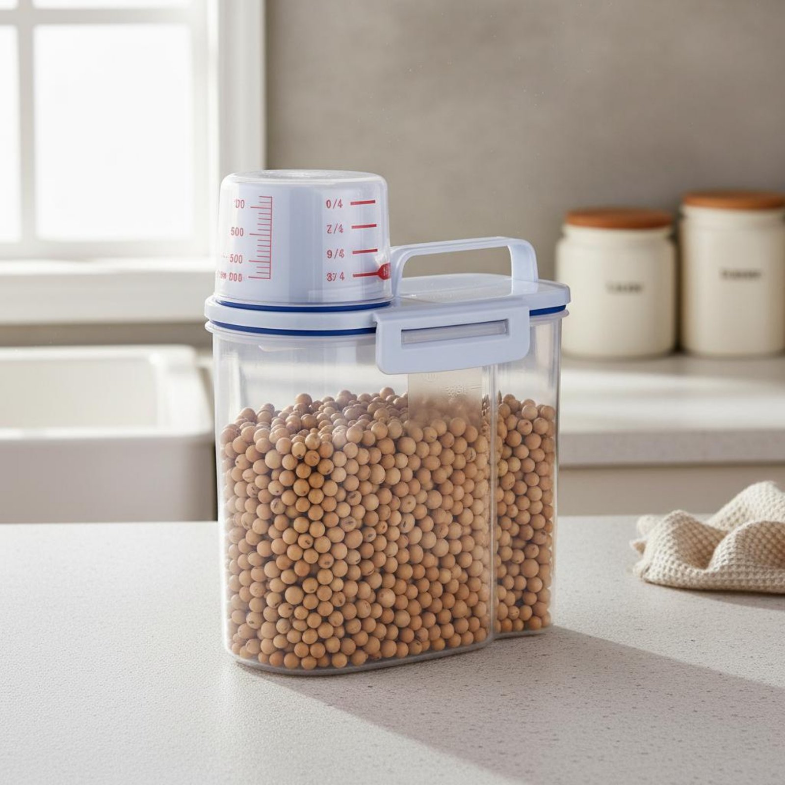حاوية تخزين الأرز مانعة للرطوب - مراجعة Food Storage Airtight وسعره