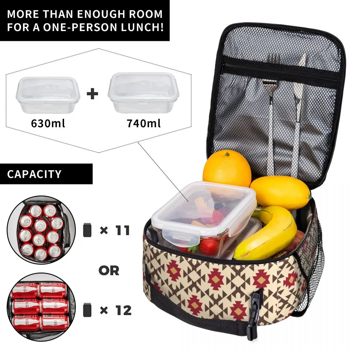 حقائب غداء معزولة حرارياً بتصم - مراجعة Food Storage Lunch Box وسعره