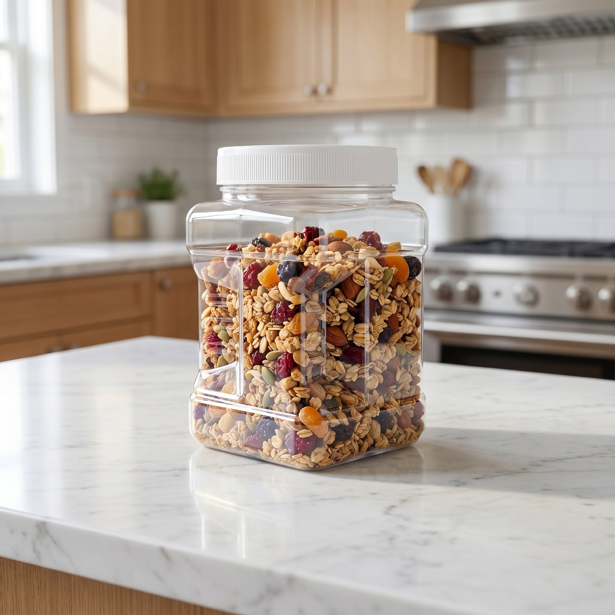 6 قطع من أوعية التخزين الشفافة - مراجعة Food Storage Airtight وسعره
