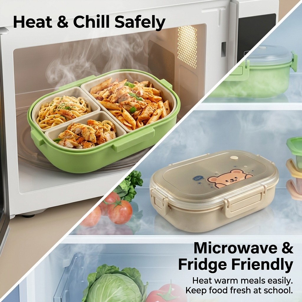 صندوق غداء بلاستيكي قابل لإعاد - مراجعة Food Storage Safety وسعره