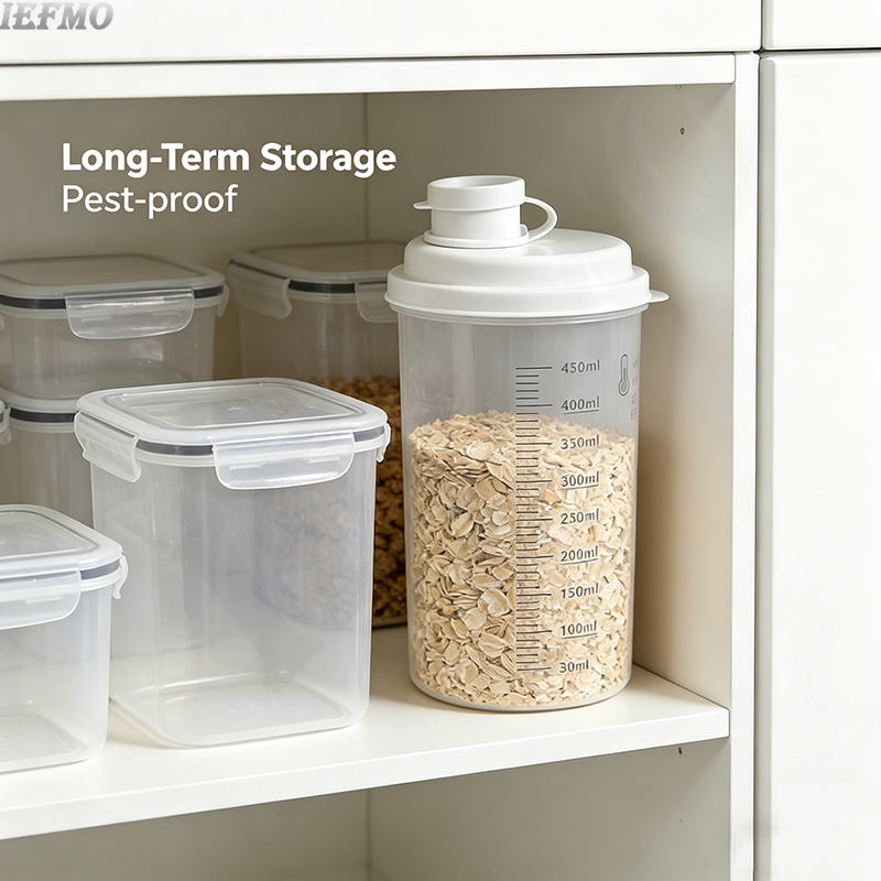 حاويات تخزين طعام محكمة الإغلا - مراجعة Food Storage Airtight وسعره